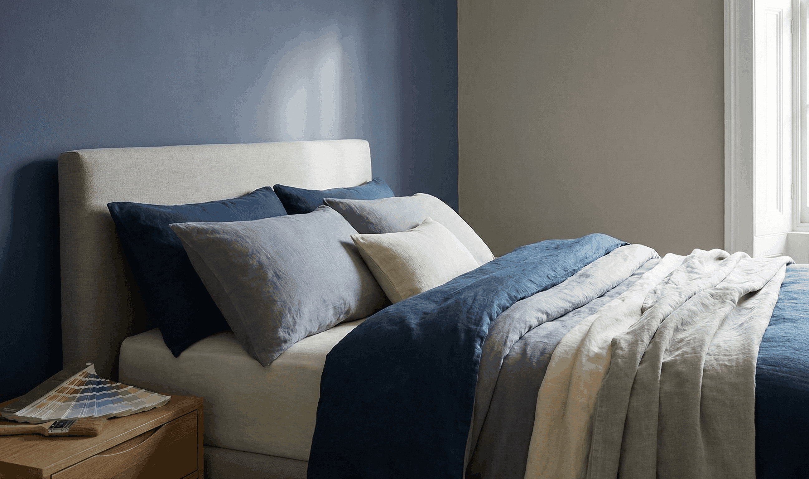 Tipp: Die richtige Wandfarbe fürs Schlafzimmer